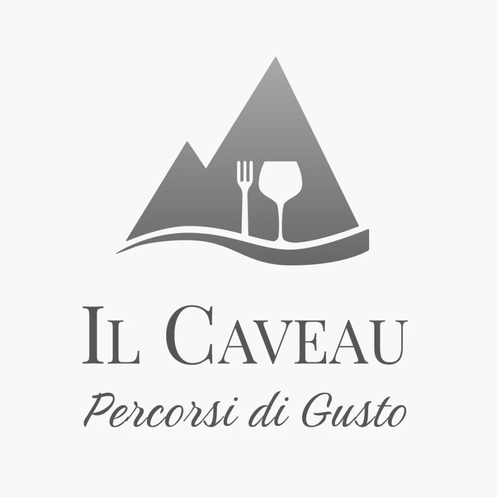 Logo aziendale di Il Caveau con logotipo